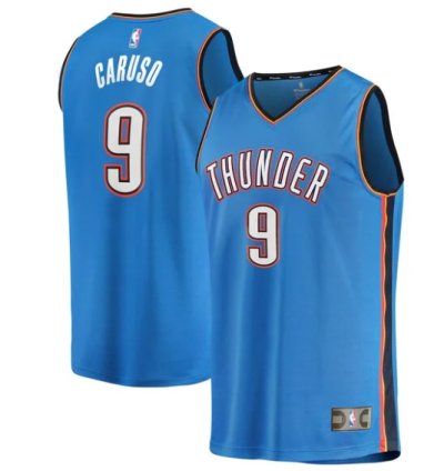 Alex Caruso Oklahoma City Thunder Fast Break Player Jersey - Icon Edition - Blue