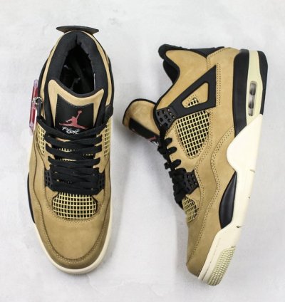 Nike Air Jordan 4 Fossil Brown Mushroom