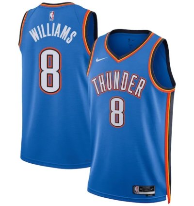 Jalen Williams Oklahoma City Thunder Nike Unisex Swingman Jersey - Icon Edition - Blue