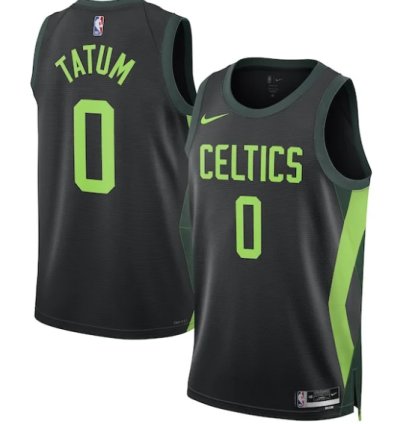 Jayson Tatum Boston Celtics Nike Unisex 202425 Swingman Player Jersey - City Edition - Black