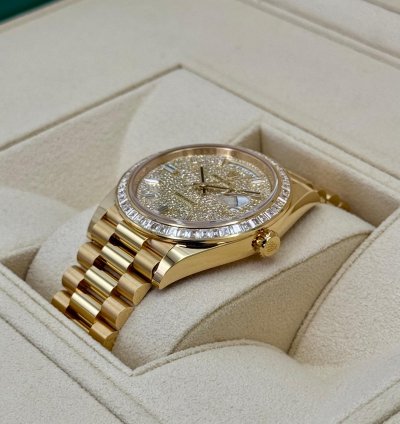 Rolex Day-date 40 New 2025 Day-date 40mm 228398tbr Diamond Paved Dial