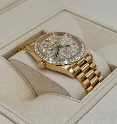 Rolex Day-date 40 New 2025 Day-date 40mm 228398tbr Diamond Paved Dial