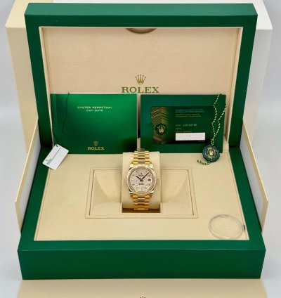 Rolex Day-date 40 New 2025 Day-date 40mm 228398tbr Diamond Paved Dial