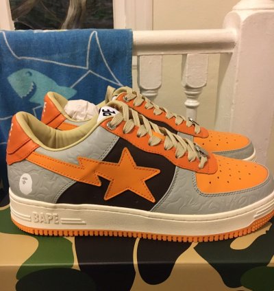 Bape Sta Low Orange