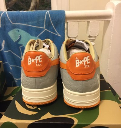 Bape Sta Low Orange