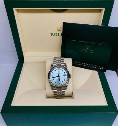 Rolex Day-date 40 Platinum Arabic Dial 40mm