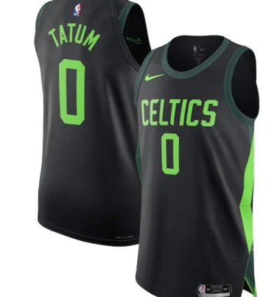 Jayson Tatum Boston Celtics Nike 202425 Authentic Player Jersey - City Edition - Black