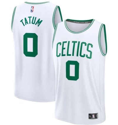 Jayson Tatum Boston Celtics Fast Break Player Jersey - Association Edition - White