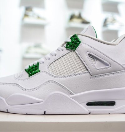 Nike Air Jordan 4 Retro Metallic Green 2022 Ct8527-113