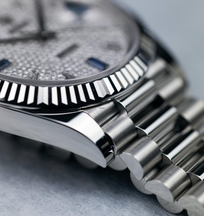 Rolex Day-date 40 Platinum Diamond-paved Dial 228236
