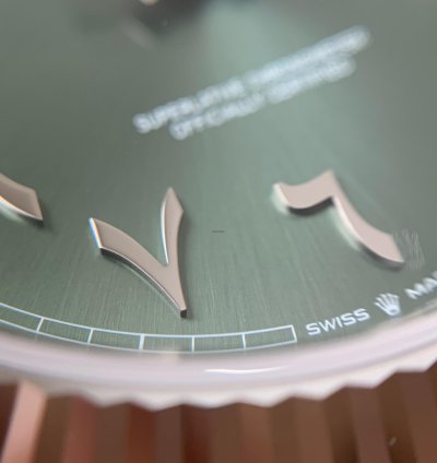 Rolex Day-date 40 Platinum Green Dial Arabic Numerals With Fluted Bezel - 228236-0017