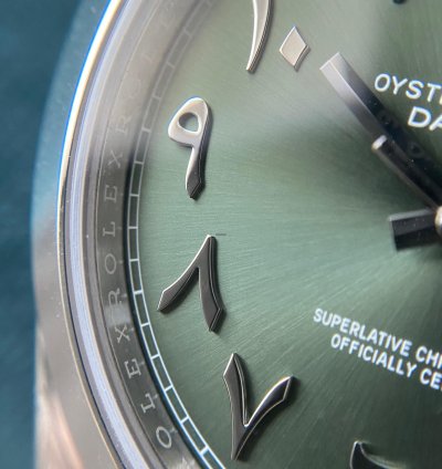 Rolex Day-date 40 Platinum Green Dial With Arabic Numerals - 228206-0048