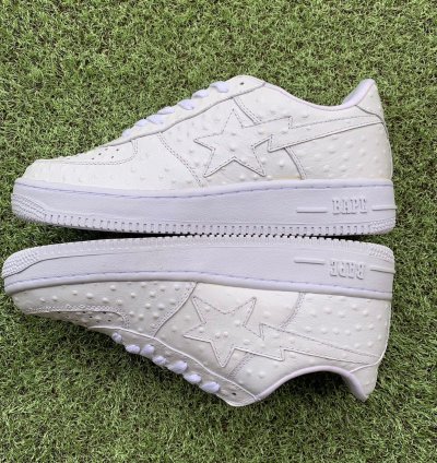 Bape Sta Ostrich White