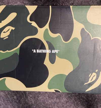 Bape Sta Patent Leather White Red 2023