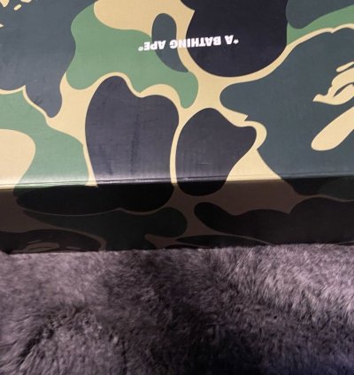 Bape Sta Patent Leather White Red 2023