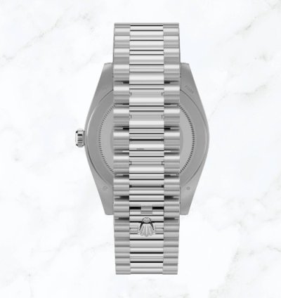 Rolex Day-date 40 Platinum Meteorite Baguette Dial 228396tbr new Unworn