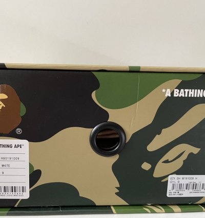 Bape Sta Sk8 White