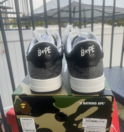 Bape Sta Snake Skin