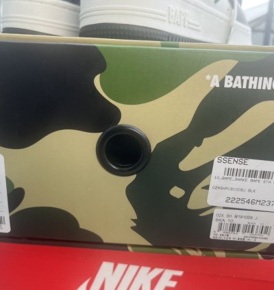 Bape Sta Snake Skin