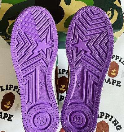 Bape Sta Teal Yellow Suede
