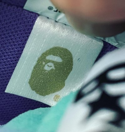 Bape Sta Teal Yellow Suede