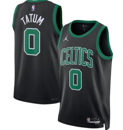 Jayson Tatum Boston Celtics Jordan Brand Unisex Swingman Jersey - Statement Edition - Black
