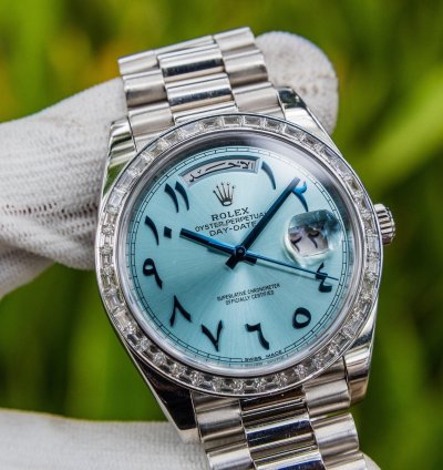 Rolex Day-date 40 Unworn 2018 Day-date Blue Arabic 228396tbr
