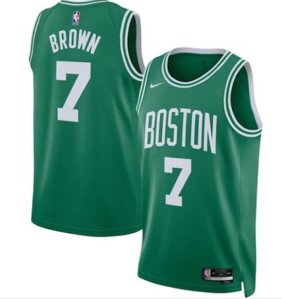 Jaylen Brown Boston Celtics Nike Unisex Swingman Jersey - Icon Edition - Kelly Green