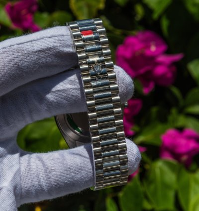 Rolex Day-date 40 Unworn 2022 Day-date 40mm Platinum Blue Arabic 228206