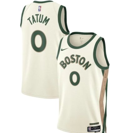 Jayson Tatum Boston Celtics Nike Unisex 202324 Swingman Jersey - White - City Edition