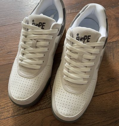 Bape Suede Roadsta Grey