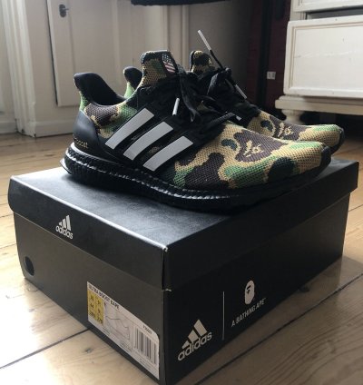Bape Ultraboost 4 0 Green Camo 2019 new