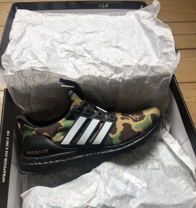 Bape Ultraboost 4 0 Green Camo 2019 new