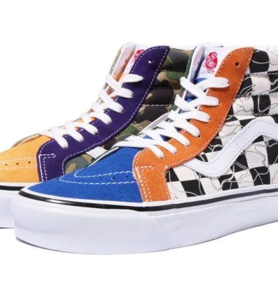Bape Vans Multi Camo Sk8-hi