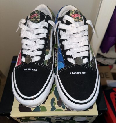 Bape Vans Old Skool Lows