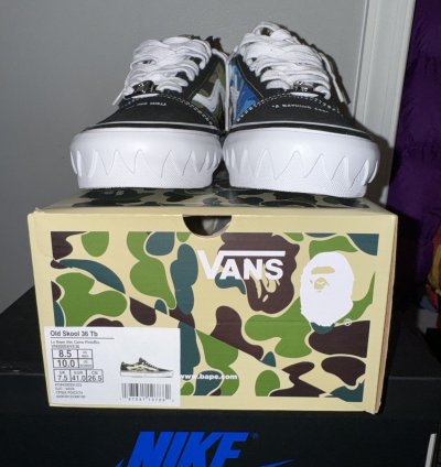 Bape Vans Old Skool Lows