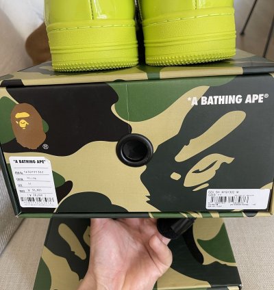 Bapes Bape Sta 2 Shining Yellow Size 11
