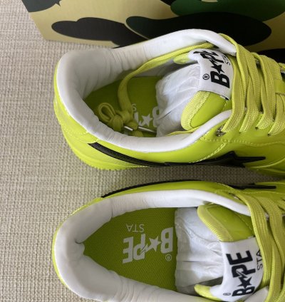Bapes Bape Sta 2 Shining Yellow Size 11