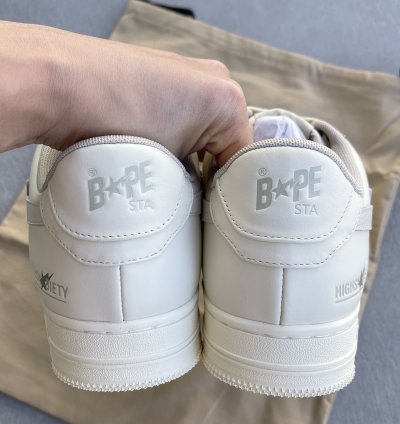Bapes Highsnobiety Bape Sta Beige Size 9
