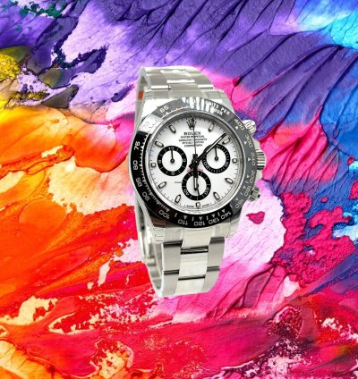 Rolex Daytona 116500ln Porcelain Porcellana Full Stickers Investment Collector