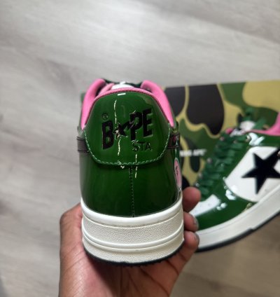 Bapesta 1 M2 Green Pink