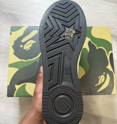 Bapesta 1 M2 Green Pink