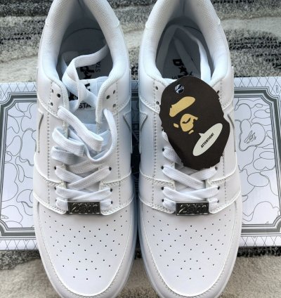 Bapesta 20th Anniversary Low Triple White