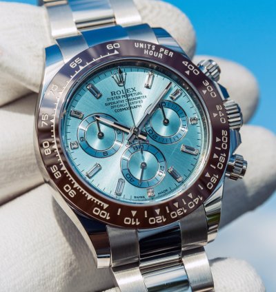 Rolex Daytona 116506 Platinum Baguette