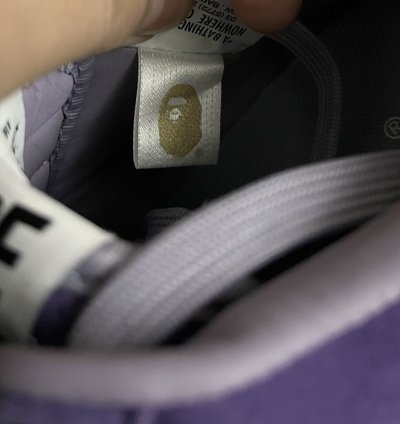 Bapesta 3 Suede Purple Size 8 5 New