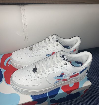 Bapesta 4th Anniversary Paris White Rare 1 60 Worldwide