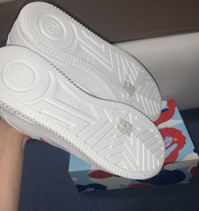Bapesta 4th Anniversary Paris White Rare 1 60 Worldwide