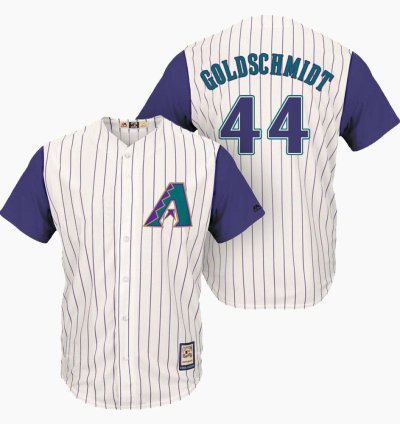 Arizona Diamondbacks Paul Goldschmidt Cream Throwback Jersey