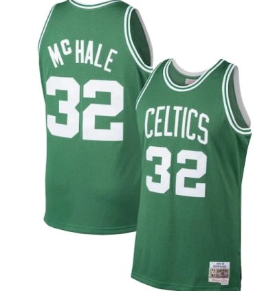 Kevin Mchale Boston Celtics 198586 Hardwood Classics Swingman Jersey - Kelly Green