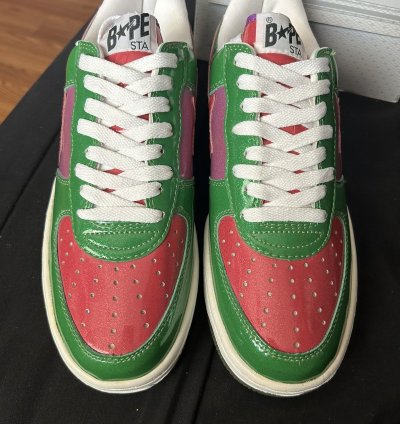 Bapesta Baby Milo Pack Green Pink